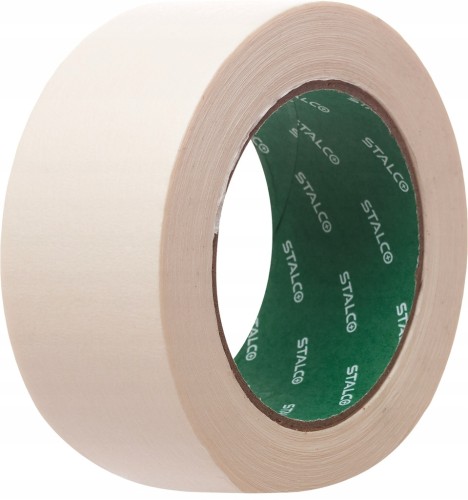 Taśma papierowa maskująca wewnętrzna STALCO 48 mm x 50 m biała