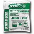 Folia malarska extra mocna 4 m x 5 m LDPE 500g STALCO
