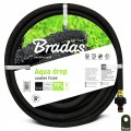 Wąż nawadniający BRADAS AQUA-DROP 1/2" - 7,5m + Szpilka z uchwytem na wąż / dł.16cm