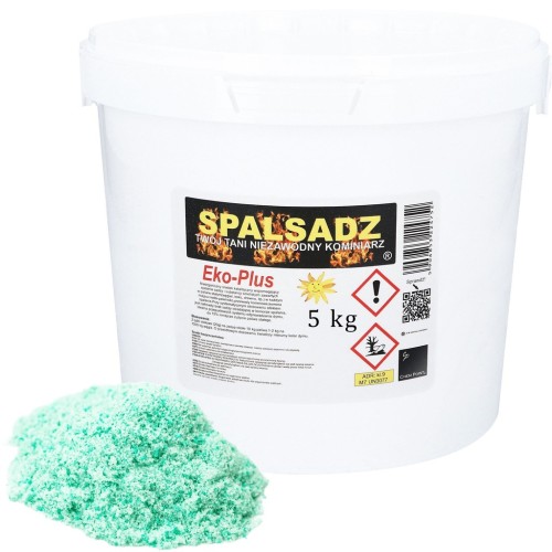 Preparat do wypalania sadzy SPALSADZ - doplacz do pieca 5 kg