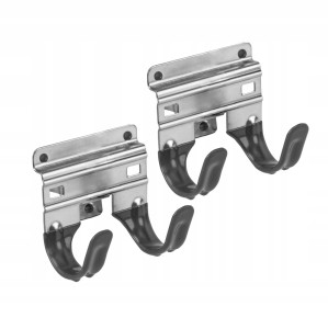 Wieszak ścienny na narzędzia ogrodowe 2 szt BRADAS