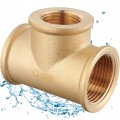 Trójnik redukcyjny mosiężny 6/4" x 1 x 6/4" DN40