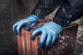 Rękawice nylonowe AQUA FOAM wodoodporne M r. 8 STALCO
