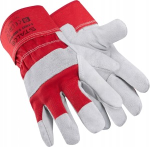 Rękawice ochronne skórzane S-SKIN HARD r. 10 XL STALCO