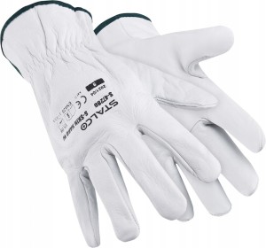 Rękawice ochronne skórzane S-SKIN HARD r. 9 L STALCO