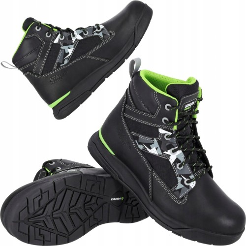 Buty robocze wysokie skórzane podnosek 03S r. 42 STALCO