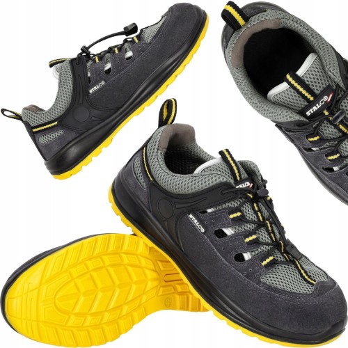 Buty robocze zamszowe z podnoskiem JOKER S1 SRC r. 43 STALCO