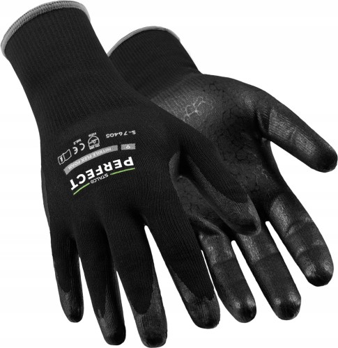 Rękawice robocze nylonowe NITRILE FLEX FOAM r. 7 S STALCO