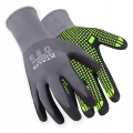 Rękawice robocze nylonowe NITRILE FLEX DOTS r. 6 S XS STALCO