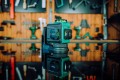 Laser krzyżowy LLS3DG zielony akumulatorowy STALCO