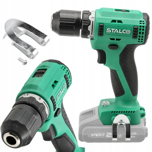 Wiertarko-wkrętarka akumulatorowa DS20-55BL BODY 20V s-VOLT STALCO