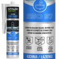 Silikon sanitarny biały 280 ml STALCO