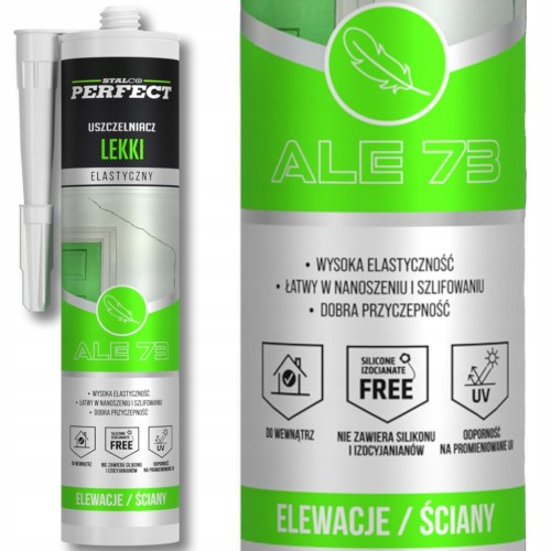 Akryl lekki elastyczny biały 300 ml STALCO