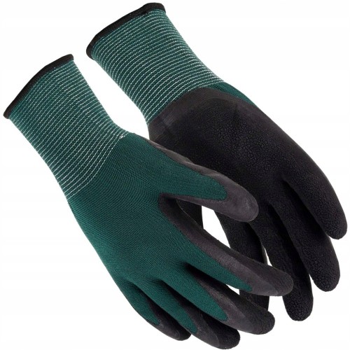 Rękawice ochronne poliestrowe LATEX FOAM r. 8 M STALCO