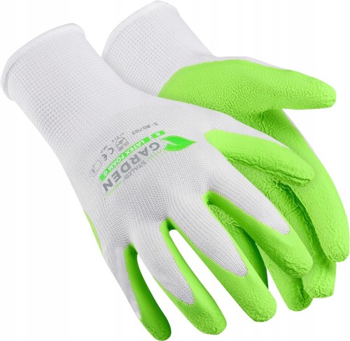 Rękawice ochronne poliestrowe LATEX FOAM r. 7 S STALCO