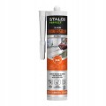 Silikon uniwersalny biały 280 ml STALCO