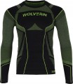 Koszulka termoaktywna męska WOLVERIN L/XL czarna STALCO