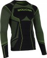 Koszulka termoaktywna męska WOLVERIN L/XL czarna STALCO