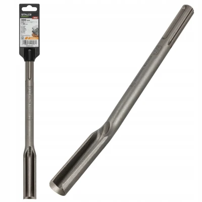 Dłuto drążone SDS MAX 26 x 300 mm do bruzd kanałów rowków STALCO