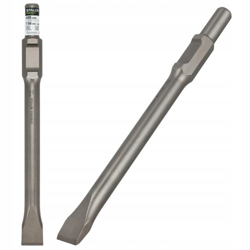 Dłuto wąskie HEX 30 do betonu 35 x 410 mm STALCO