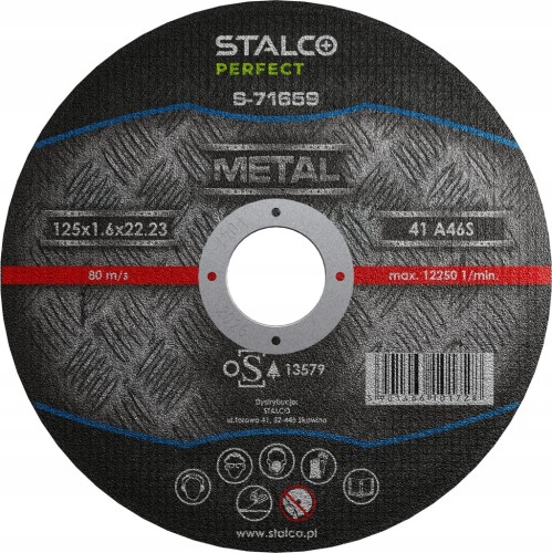 Tarcza do cięcia metalu płaska 400 × 4,0 mm STALCO
