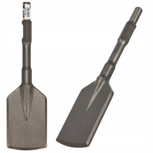 Dłuto łopatkowe HEX 30 do betonu 125 x 450 mm STALCO