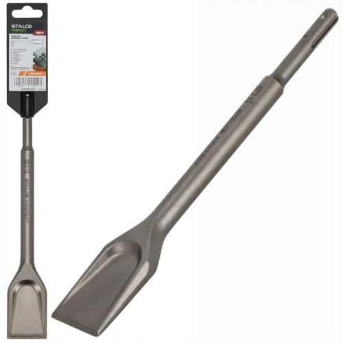 Dłuto samoostrzące szerokie SDS PLUS 40 × 250 mm do betonu STALCO