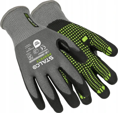 Rękawice robocze antyprzecięciowe STALCO NITRILE FLEX CUT r. 10 (XL)