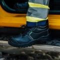 Skórzane buty robocze ocieplane STALCO THURO HIGH WINTER S1 r. 46