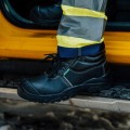 Skórzane buty robocze ocieplane STALCO THURO HIGH WINTER S1 r. 44