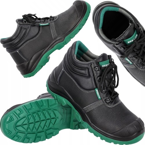 Skórzane buty robocze wysokie STALCO THURO HIGH S3 r. 42