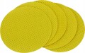 Krążki ścierne żółte ma rzep STALCO 225 mm G40 - 5 sztuk