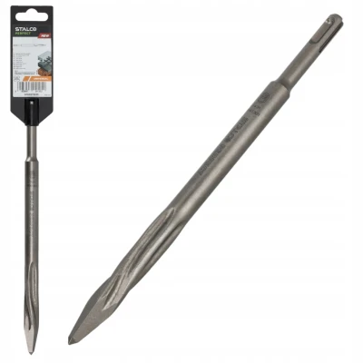 Dłuto samoostrzące szpiczaste STALCO SDS PLUS 250 mm do betonu