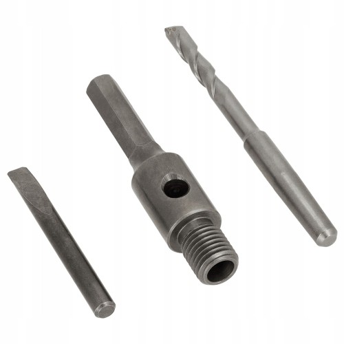 Adapter do otwornic diamentowych STALCO 100 mm HEX wiertło centrująće 8 x 120 mm