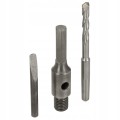 Adapter do otwornic diamentowych STALCO 100 mm HEX wiertło centrująće 8 x 120 mm