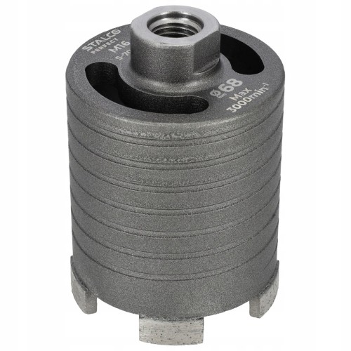 Otwornica diamentowa STALCO TURBO 68 x 80 mm do betonu segment M16