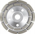 Tarcza diamentowa szlifierska dwurzędowa STALCO 125 mm do betonu