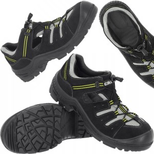 Buty robocze skórzane z podnoskiem stalowym STALCO SOFTER S1 r. 44