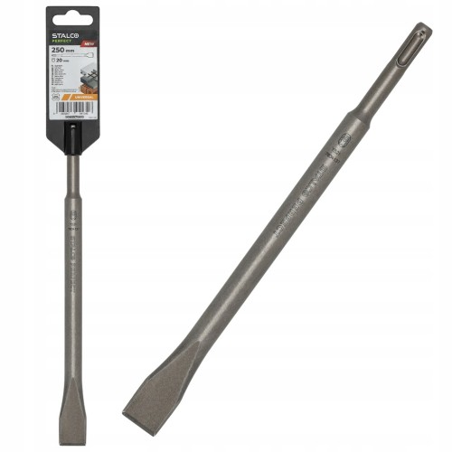 Dłuto płaskie szerokie do betony STALCO SDS PLUS 20 x 250 mm
