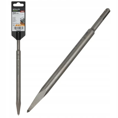 Dłuto szpiczaste ostre SDS PLUS 250 mm STALCO