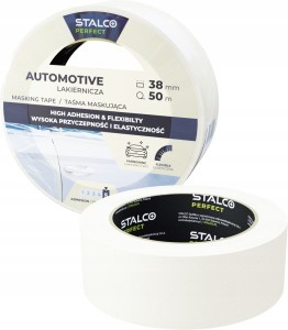 Taśma maskująca lakiernicza STALCO 38 mm x 50 m odporna na temperaturę