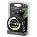 Miara zwijana STALCO 5 m x 27 mm fluorescencyjna z zaczepem magnetycznym