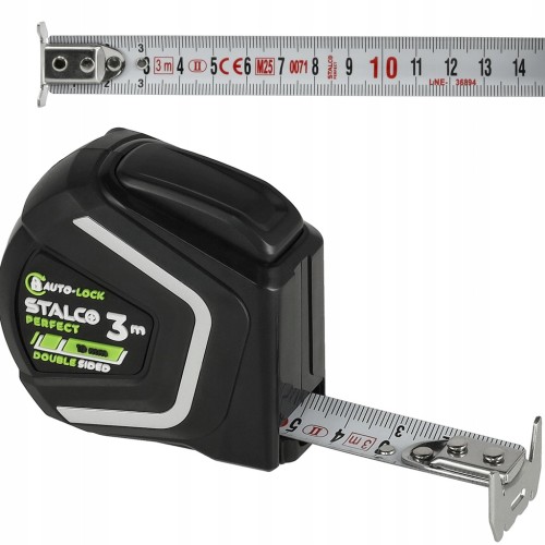 Miara zwijana z autoblokadą STALCO 3 m x 19 mm