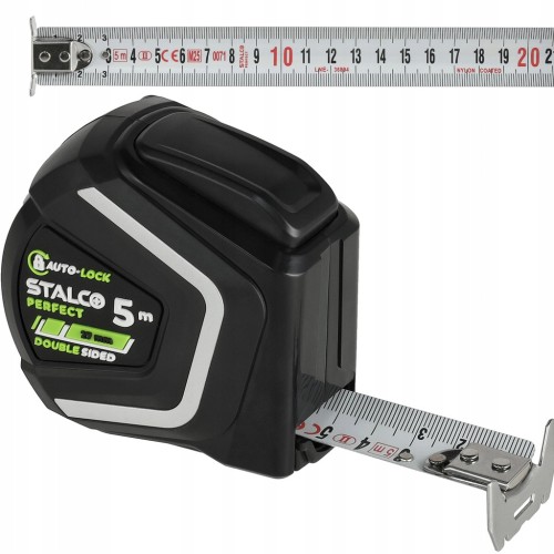 Miara zwijana z autoblokadą STALCO 5 m x 27 mm