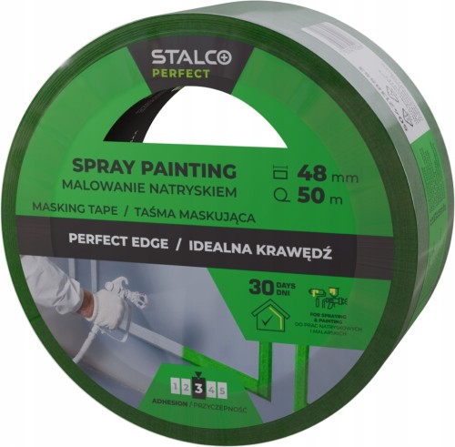 Taśma maskująca do malowania natryskiem STALCO 48 mm x 50 m