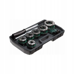Gwintowniki do rur STALCO 1/4" - 1 1/4" - zestaw 9 elementów WINTOWNIKI DO RUR ZESTAW 9 ELEMENTÓW 1/4" - 1 1/4" STALCO