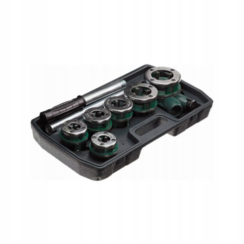 Gwintowniki do rur STALCO 1/4" - 1 1/4" - zestaw 9 elementów WINTOWNIKI DO RUR ZESTAW 9 ELEMENTÓW 1/4" - 1 1/4" STALCO