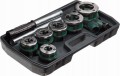 Gwintowniki do rur STALCO 1/4" - 1 1/4" - zestaw 9 elementów WINTOWNIKI DO RUR ZESTAW 9 ELEMENTÓW 1/4" - 1 1/4" STALCO