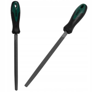 Pilnik do metalu STALCO 200 mm stalowy trójkątny