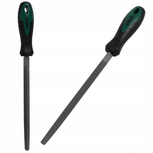 Pilnik do metalu STALCO 200 mm stalowy trójkątny